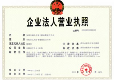 Business license